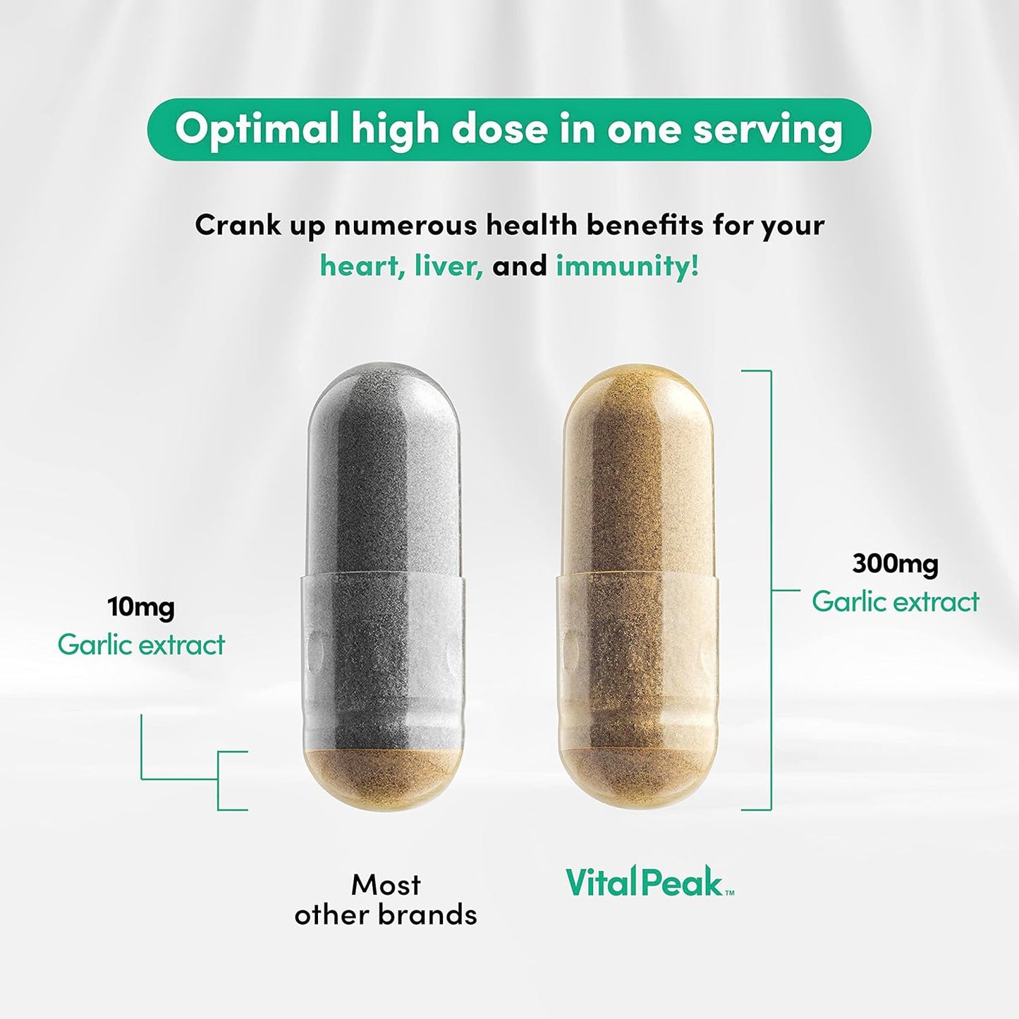 Bundle: Gluco-Powder with Odorless Garlic for Vital Peak Support