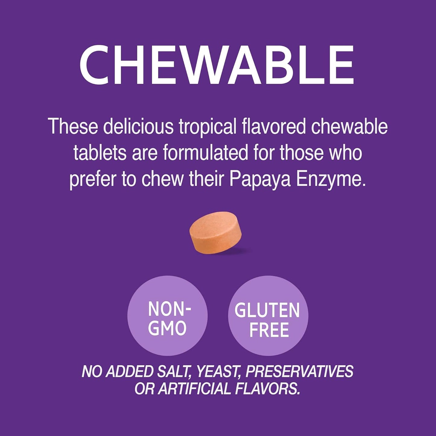 Bundle of American Health and 21st Century Papaya Enzyme Chewable Tablets - 700 Count