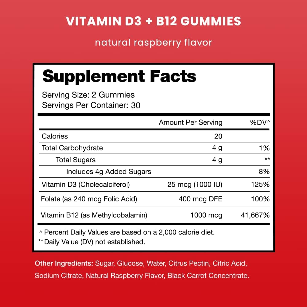 Bundle of NutraChamps Vitamin B12 and Elderberry Gummies for Immune Support and Energy Boost