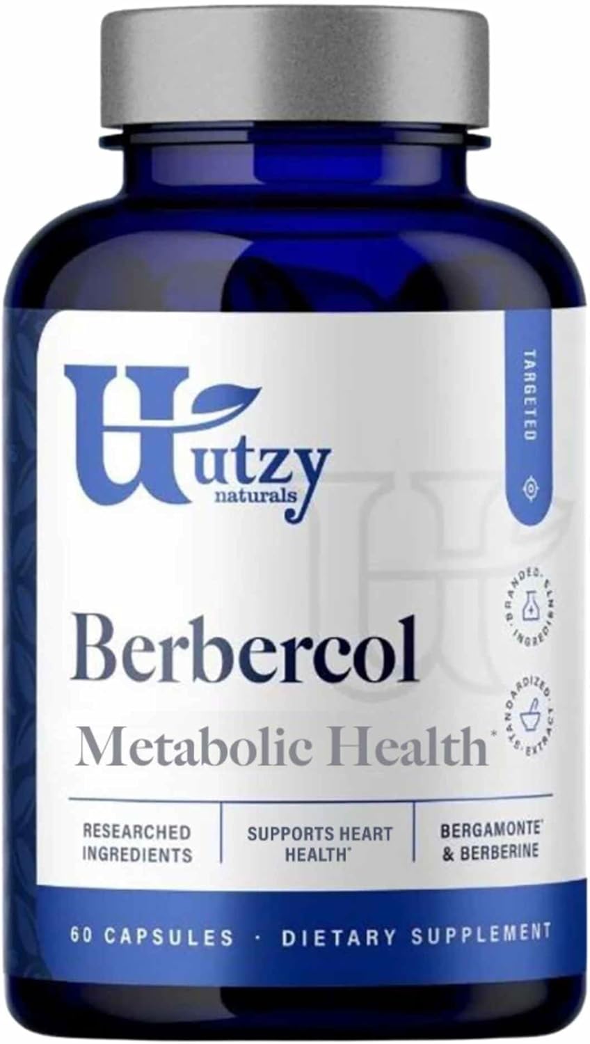 Bundle of Ubiquinol and Berbecol Supplements for Heart Health by Utzy