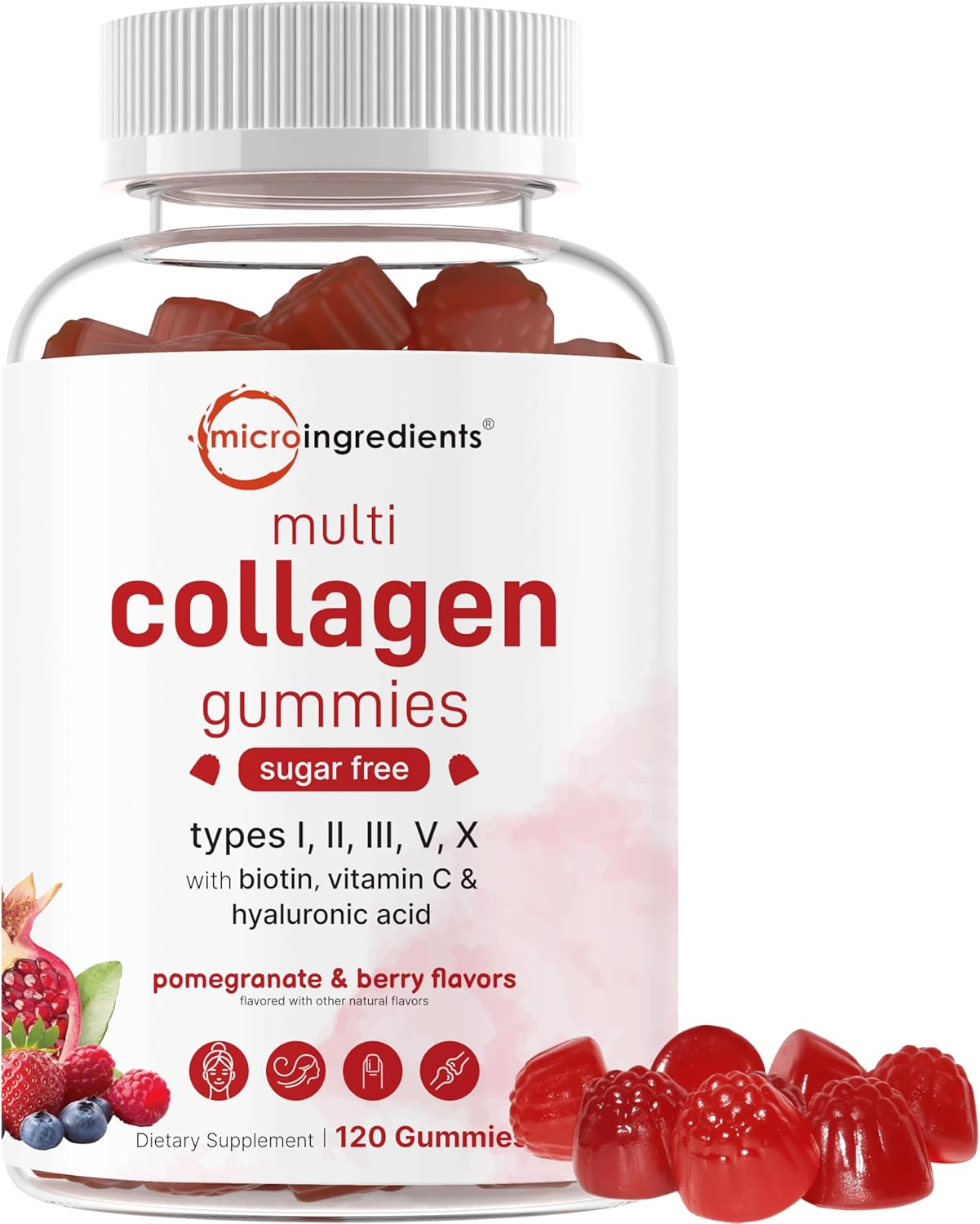 Bundle Pack: Omega-3 Fish Oil Softgels & Collagen Peptides Gummies | Wild-Caught Fish, Lemon Flavor | High Protein Types I, II, III, V, X | Burpless Formula