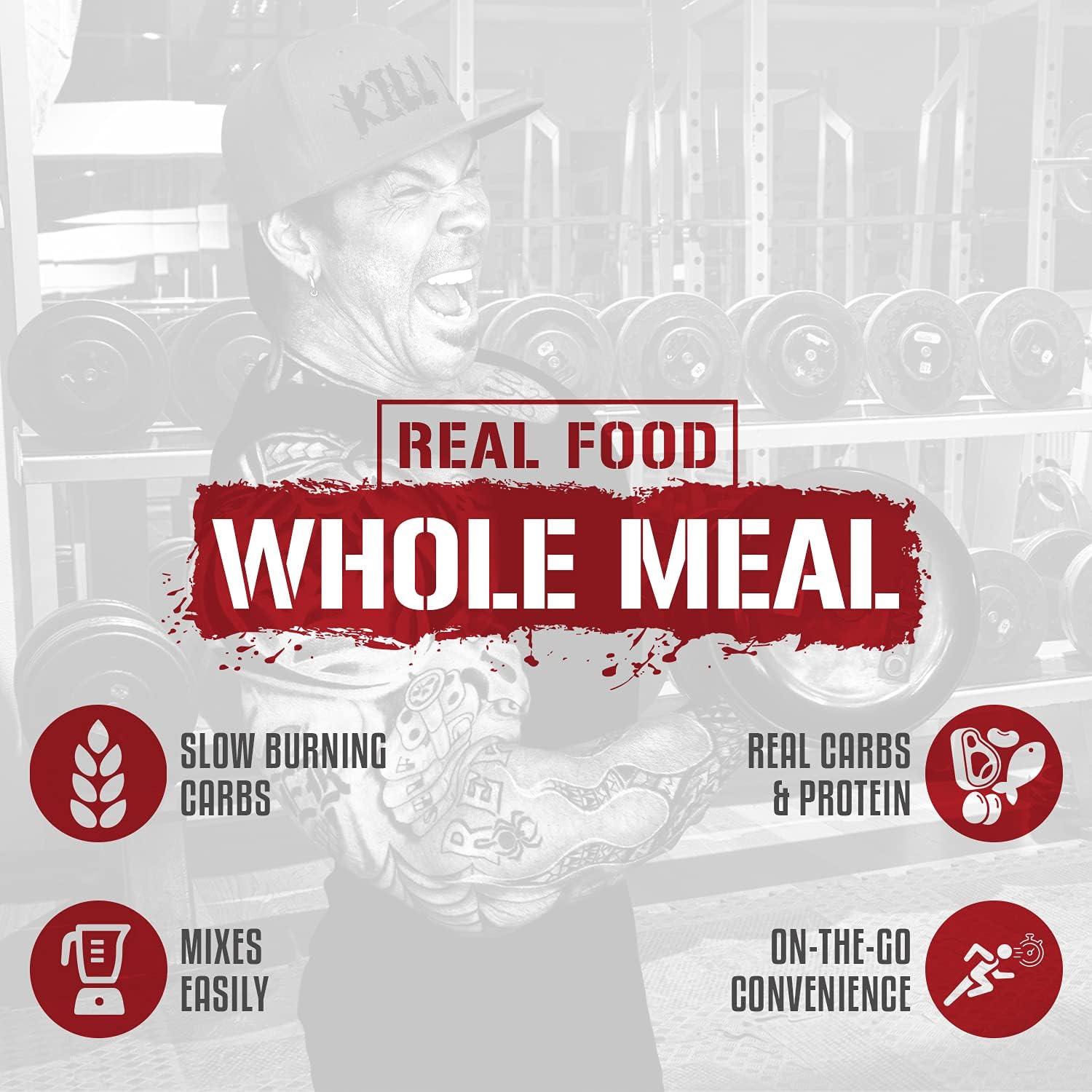 Bundle: Real Carbs + Protein Mass Gainer Powder (2 Pack) - Chocolate & Birthday Cake - Pre/Post-Workout Fuel for Muscle Recovery
