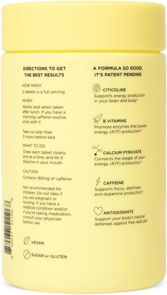 Bundle & Save: H-PROOF Anytime Vitamin Combo Pack, 40 Chewable Tablets (20 Servings) Black Cherry & 60 Chewable Tablets (30 Servings) Mixed Berry Energy Boost