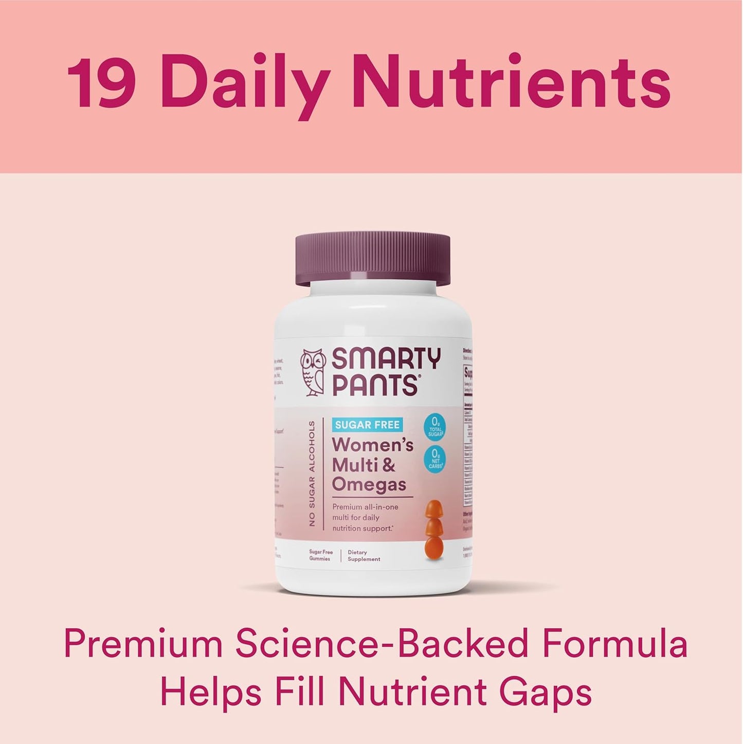 Bundle: SmartyPants Kids and Women's Multivitamin Gummies - 180 Count