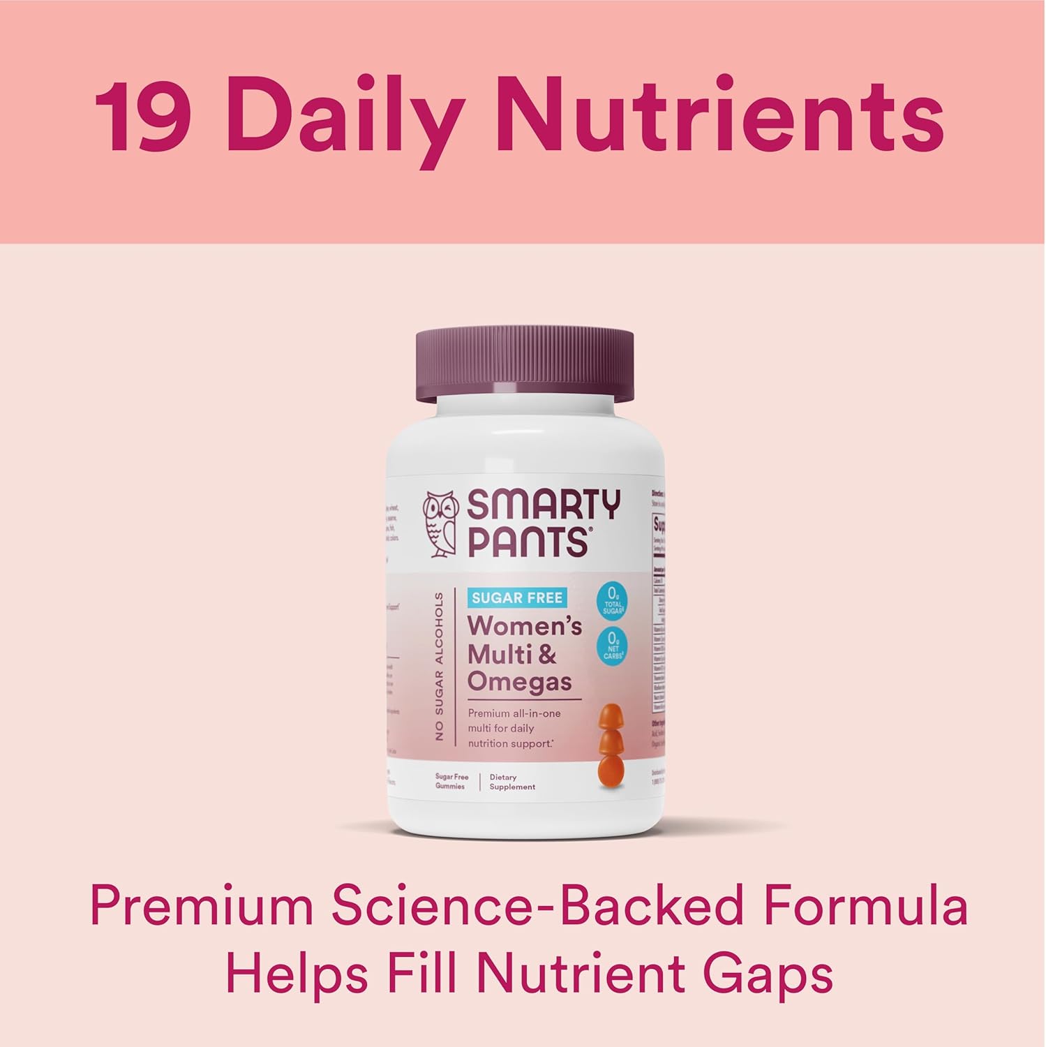 Bundle: SmartyPants Kids and Women's Multivitamin Gummies - 180 Count