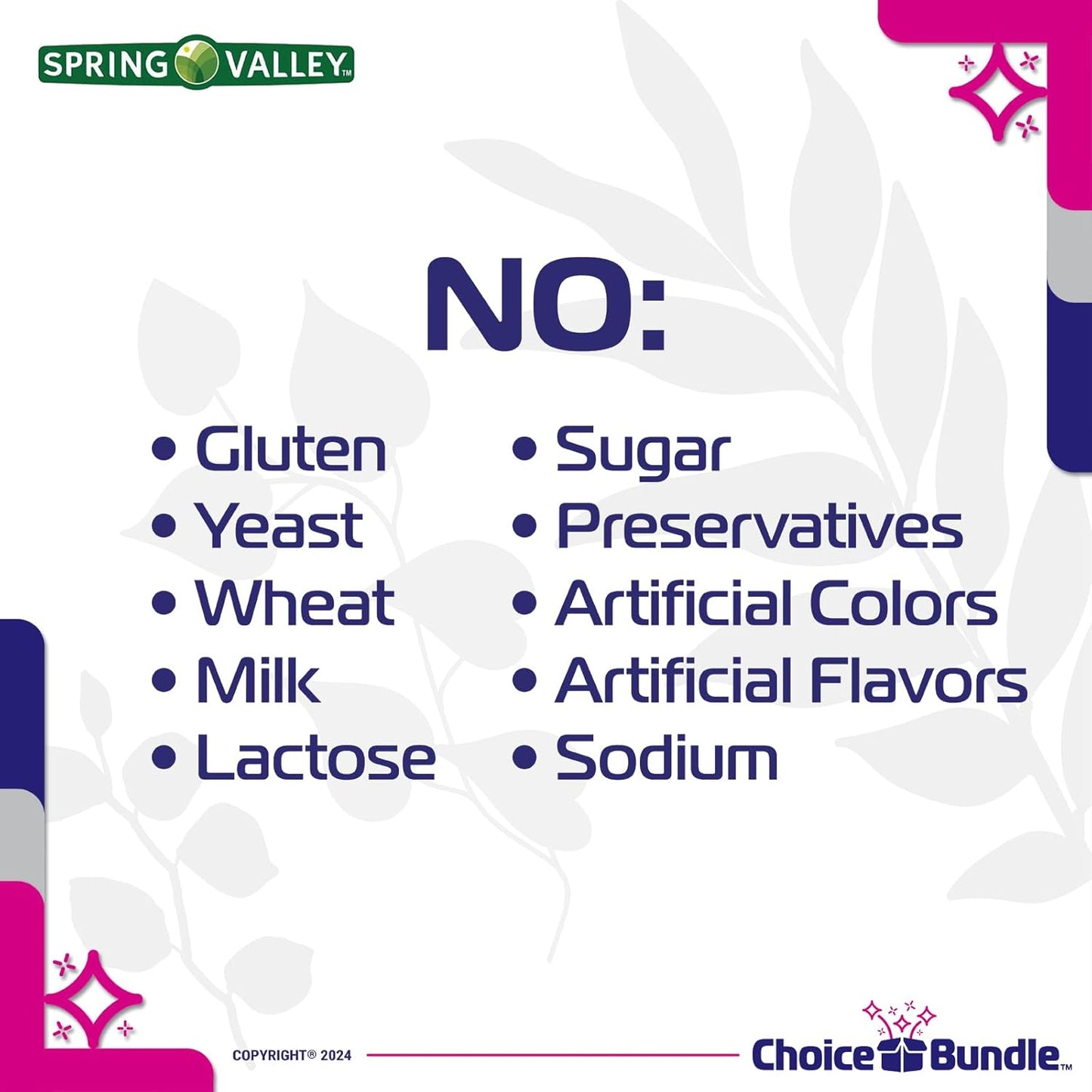 Bundle: Spring Valley Vitamin A Softgels - 2400 mcg, 2Pk (500 Total) with Vitamin Vitality Guide & Pill Container - 4 Items