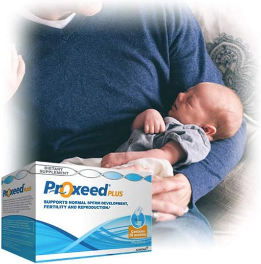 Buy Proxeed Plus Fertility Supplement 30 Day Supply - Pack of 4 - Improve Sperm Health and Motility - Support Male Reproductive Health