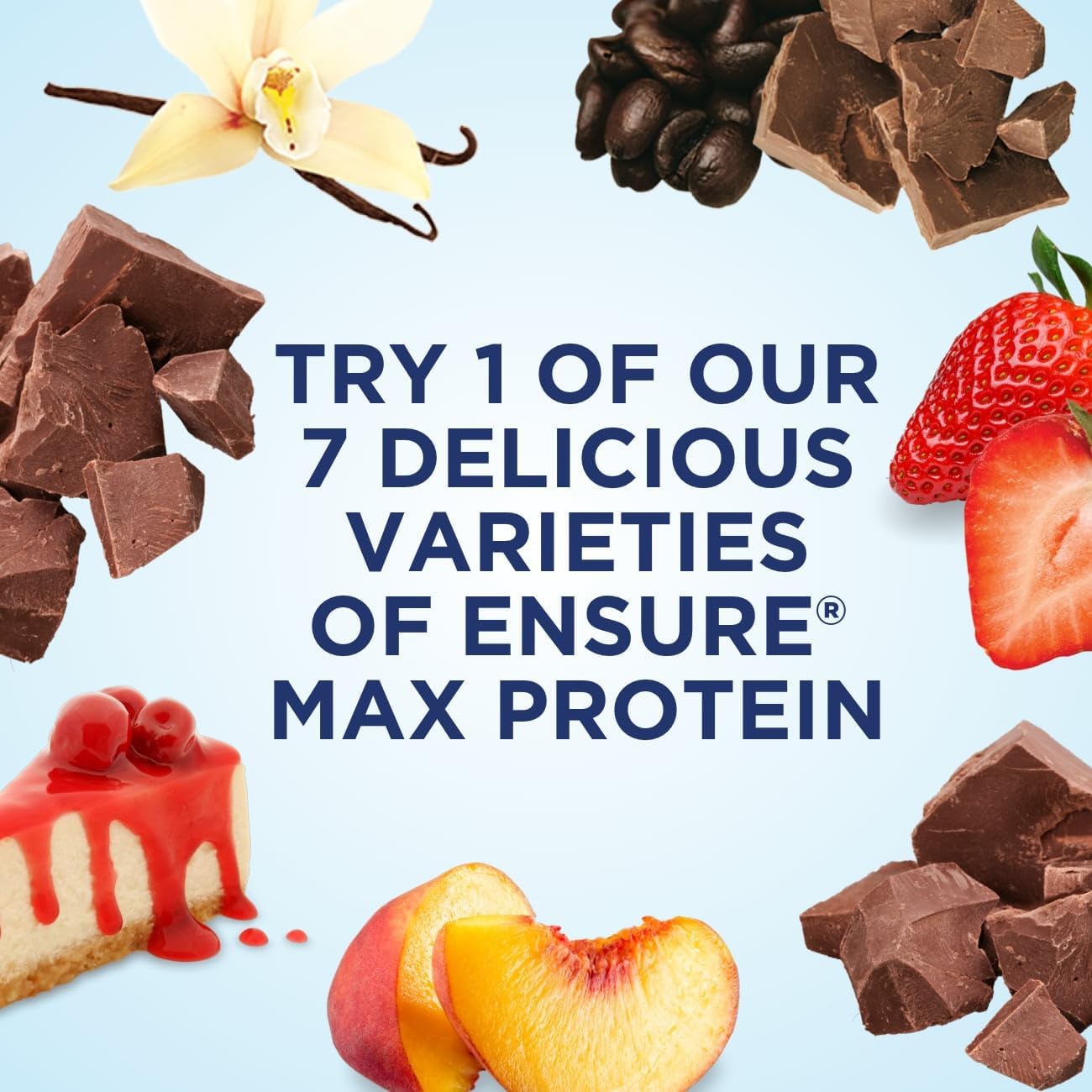 Café Mocha Max Protein Shake: Ready-to-Drink Meal Supplement with 30g Protein, 1g Sugar, and 4g Fiber - 11 fl oz, 12 Pack