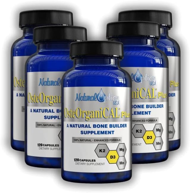 Calcium-Rich OsteOrganiCAL Plus Supplements with 120 Variations for Optimal Bone Health