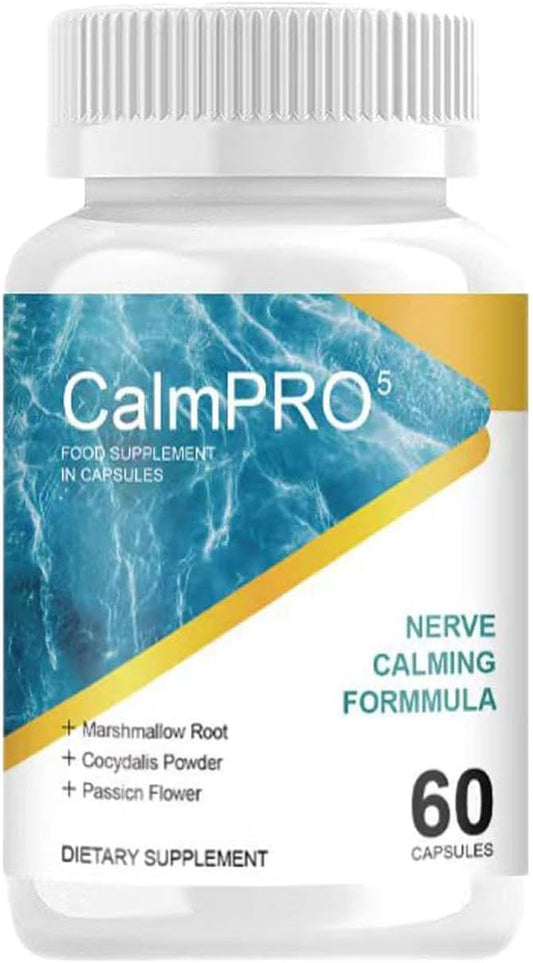 Calmpro5 Nerve Capsules - Sciatic Ease Formula for Relaxation and Improved Well-Being