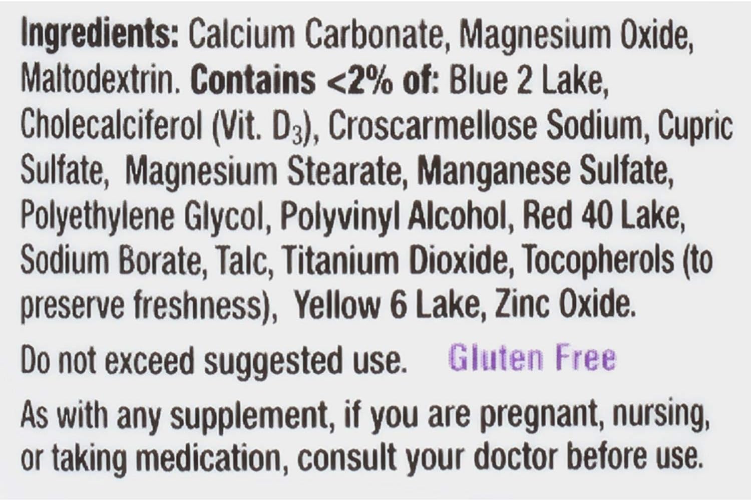 Caltrate Calcium and Vitamin D with Minerals, 600 mg + D3, 120 Tablets - 1 Pack