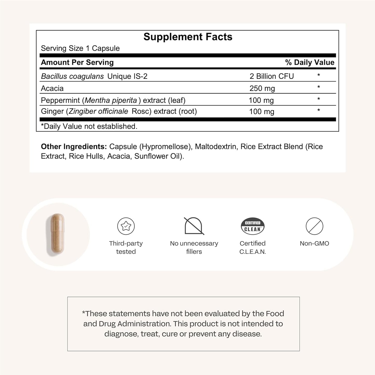 Care/of Probiotic Supplement for Gut Health with Wellness Tracker App - Supports Digestive Health, Relieves Gas & Bloating - Sugar-Free, No Fillers - 25 Count