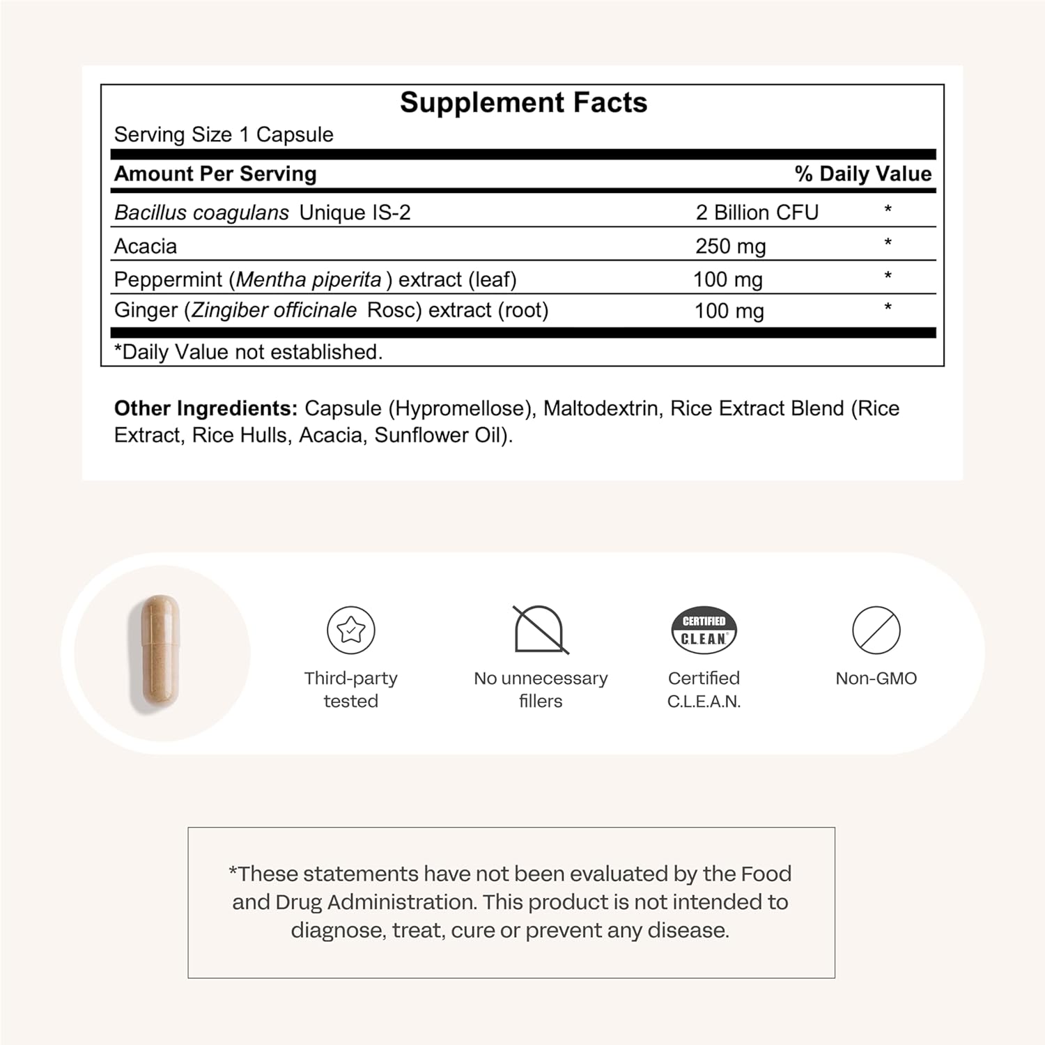 Care/of Probiotic Supplement for Gut Health with Wellness Tracker App - Supports Digestive Health, Relieves Gas & Bloating - Sugar-Free, No Fillers - 25 Count