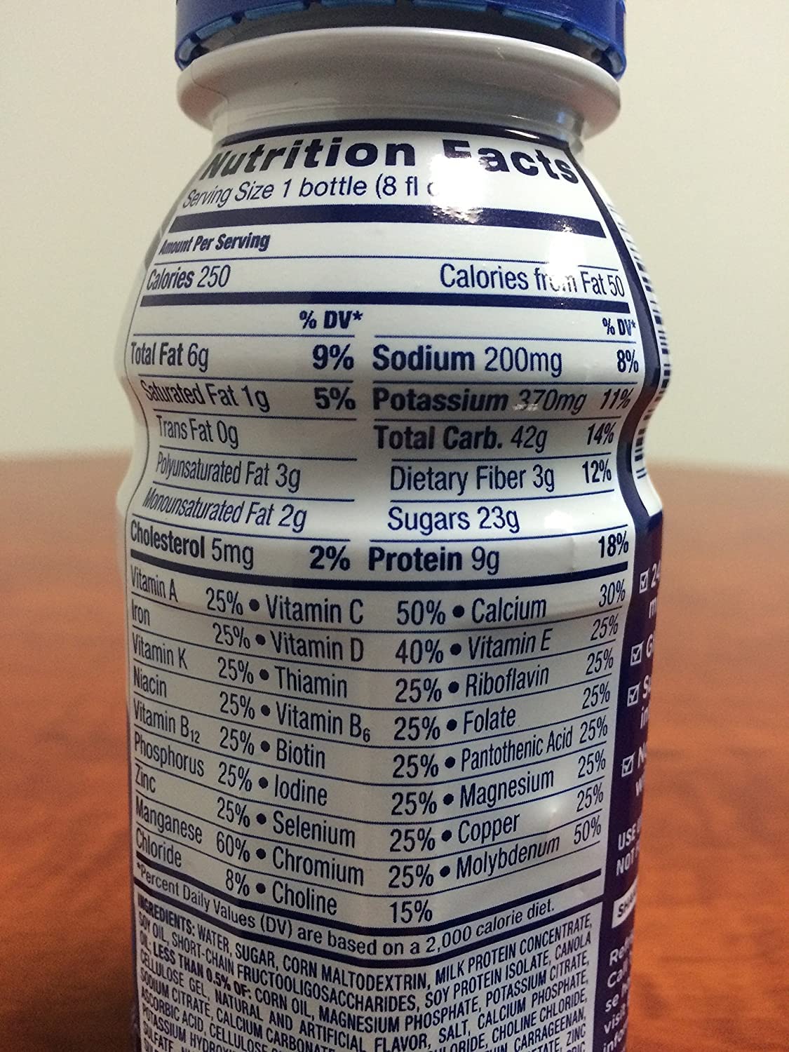 Case of 24 Ensure Original Therapeutic Nutrition (Vanilla) 8-fl-oz Bottles - Immune Health Formula