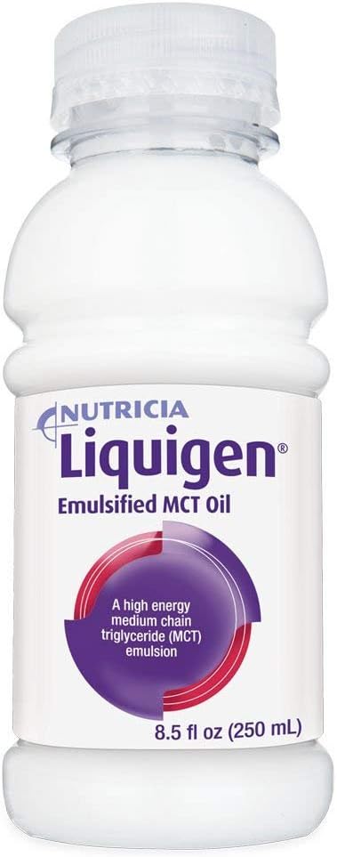 Case of 4 Liquigen Emulsified MCT Oil Bottles - 8.5 Fl Oz Each