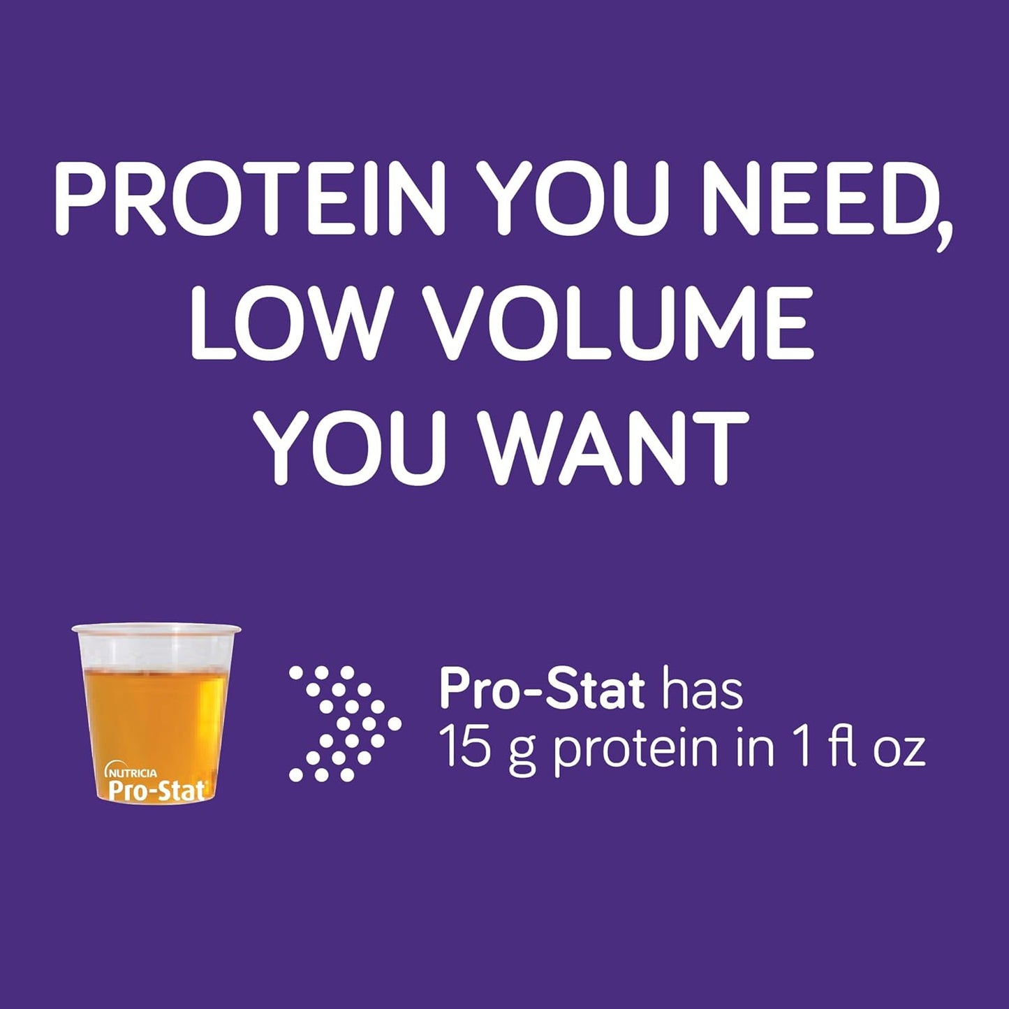 Case of 6 Pro-Stat Concentrated Liquid Protein Medical Food - Vanilla Flavor, 30 Fl Oz Bottle
