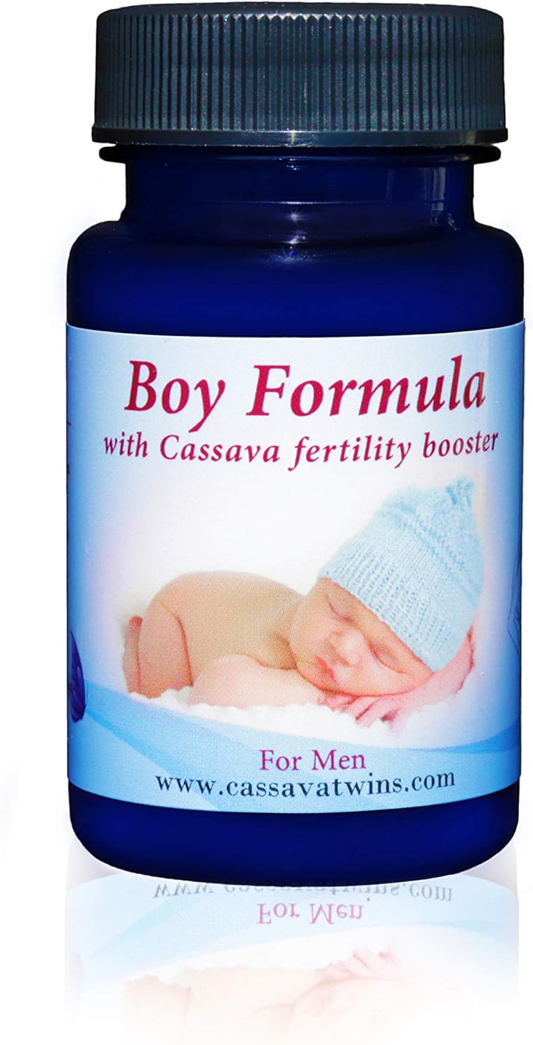 Cassava Twins Baby Boy Formula with Cassava Fertility Booster for Men