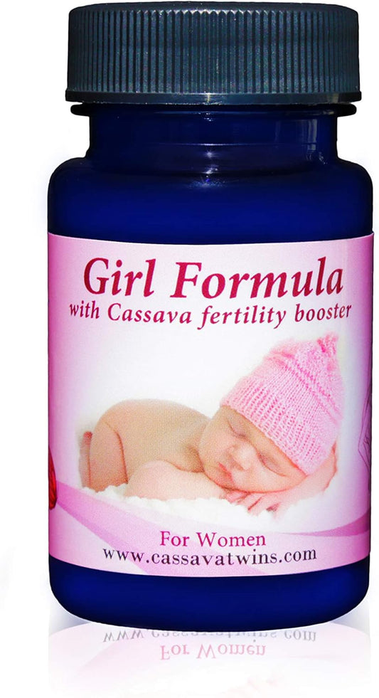 Cassava Twins Baby Girl Formula with Cassava Fertility Booster - Pack of 6