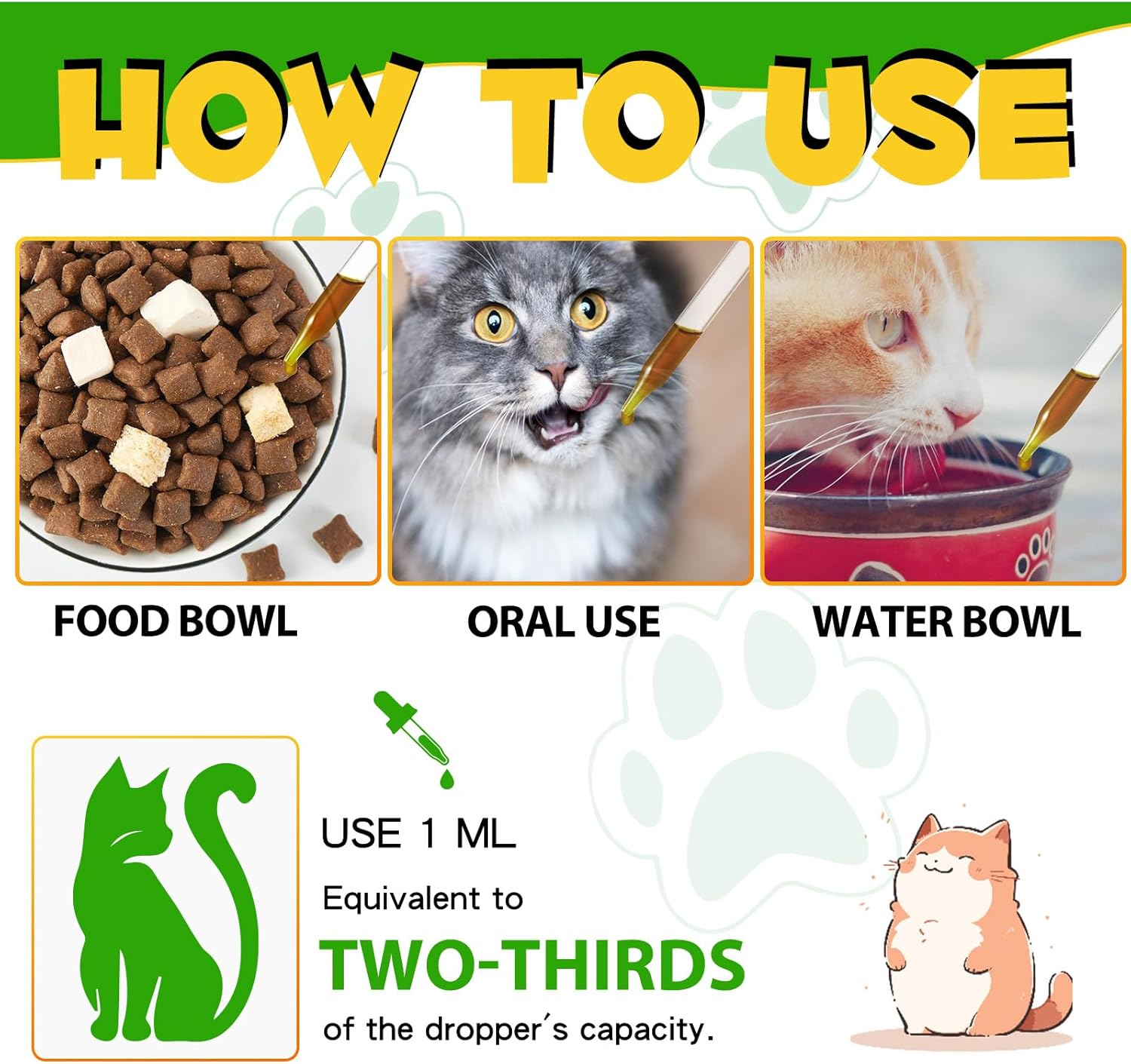 Cat Constipation Relief - 2 Fl Oz Laxative for Cats, Stool Softener for Digestive Health