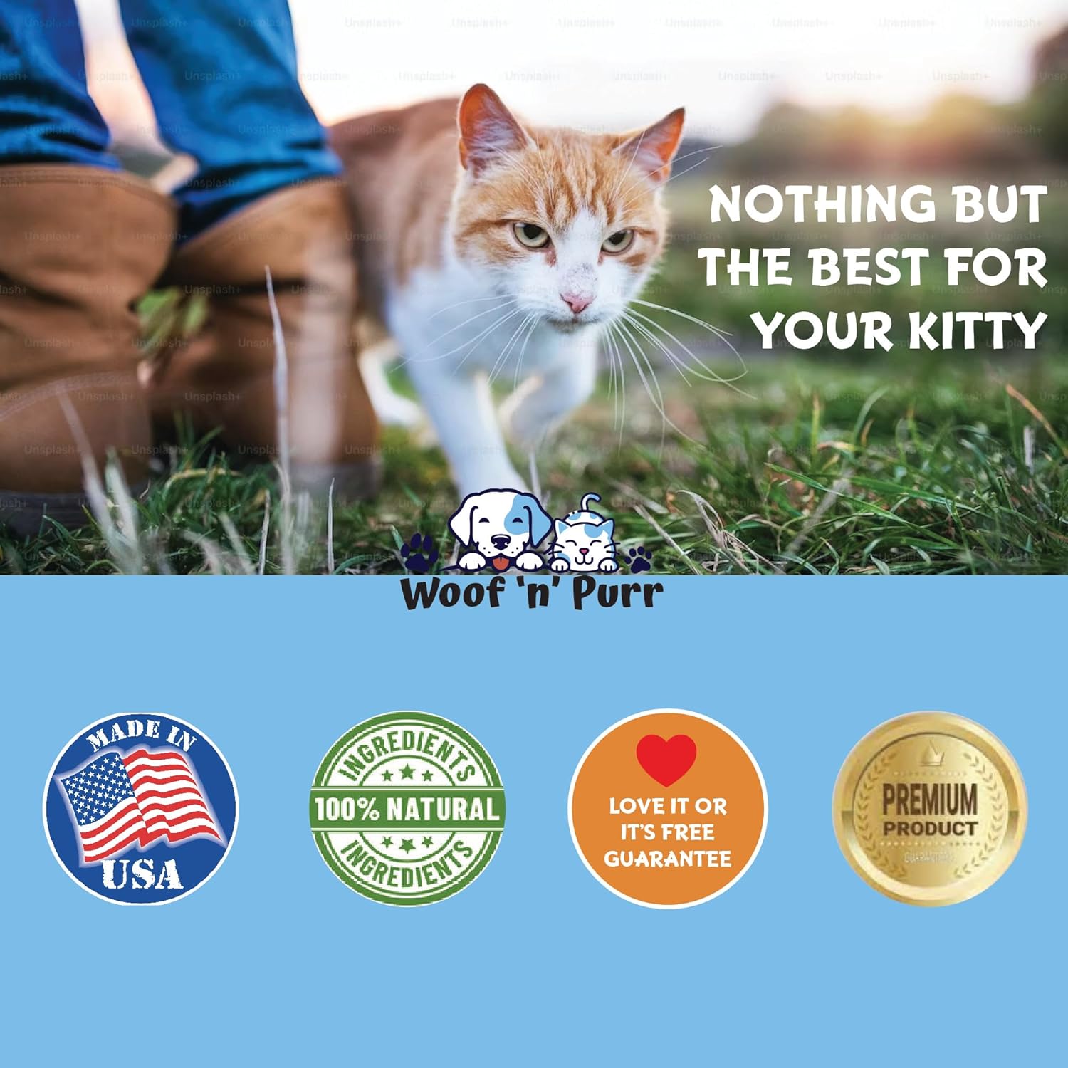 Cat Multivitamin for Healthy Skin, Coat, & Joints - Indoor Cat & Kitten Vitamin Supplement for Immune Support & Longevity - 1oz