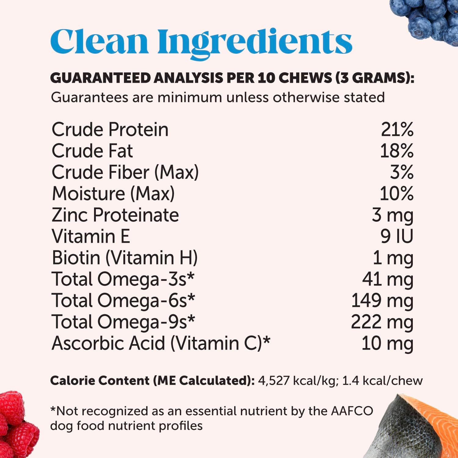 Cat Skin & Coat Health Chews with Omegas, Vitamin C, E, Biotin - Promotes Shiny Coat, Soothes Skin, Chicken Flavor