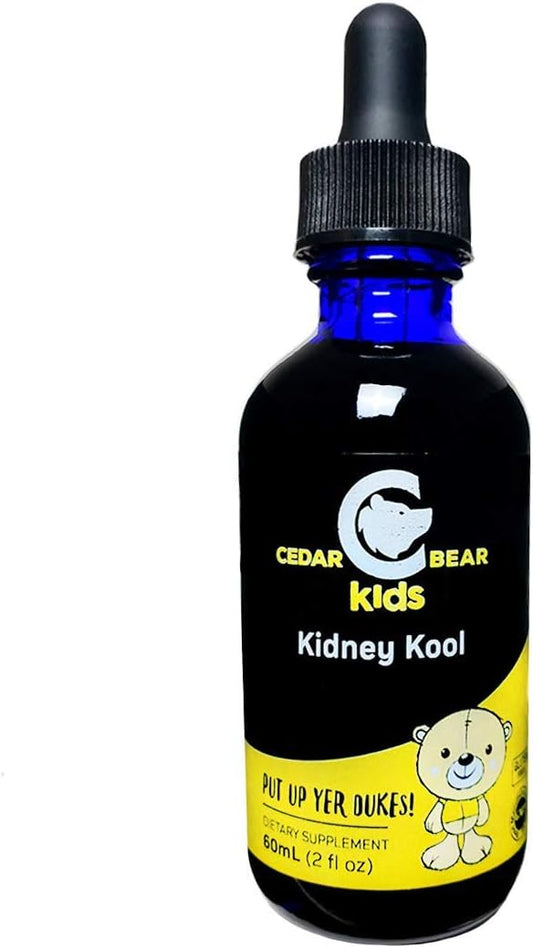 Cedar Bear Naturales Kidney Kool for Kids - Natural Support for Urinary Health 2 FL Oz
