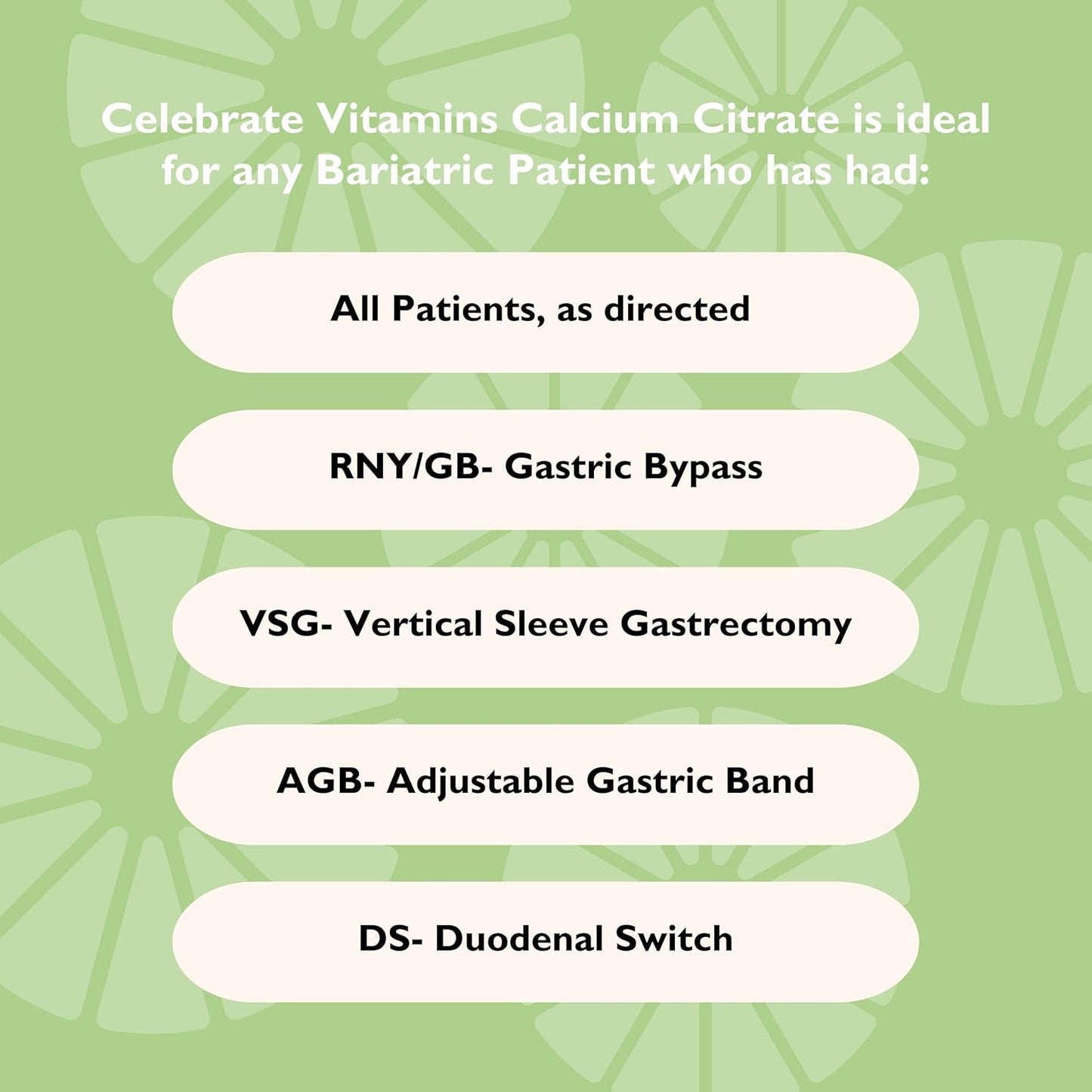 Celebrate Vitamins Bariatric 500mg Calcium Citrate Soft Chews with Vitamin D3 - Sugar & Gluten Free, Cafe Mocha (270 Chews) for Gastric Bypass & Bone Health