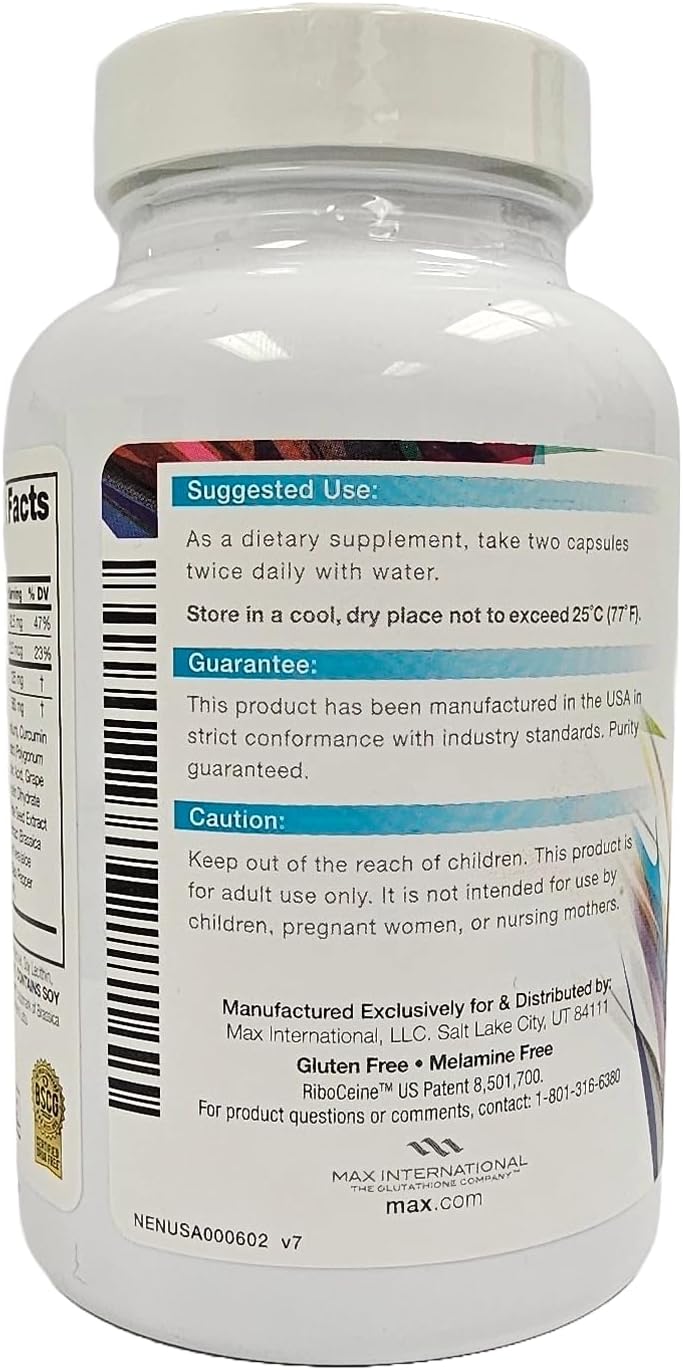Cellgevity Advanced Riboceine Technology Supplement - 240 Vegetable Capsules, 60 Servings per Bottle (2 Pack)