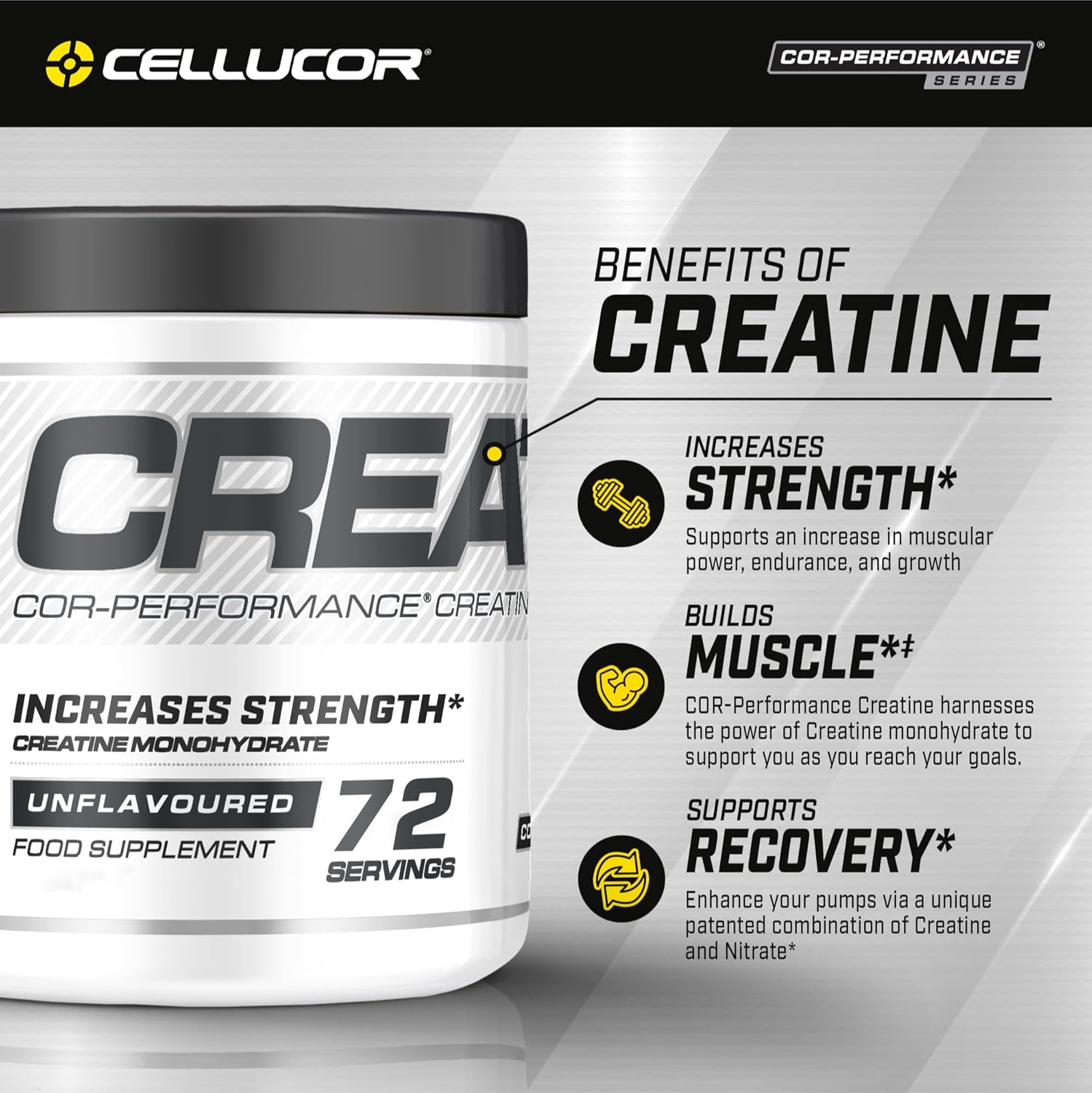 Cellucor C4 Original Pre Workout & Creatine Bundle, Grape Flavor, 30 Servings of Pre Workout Powder + 72 Servings of Creatine Powder