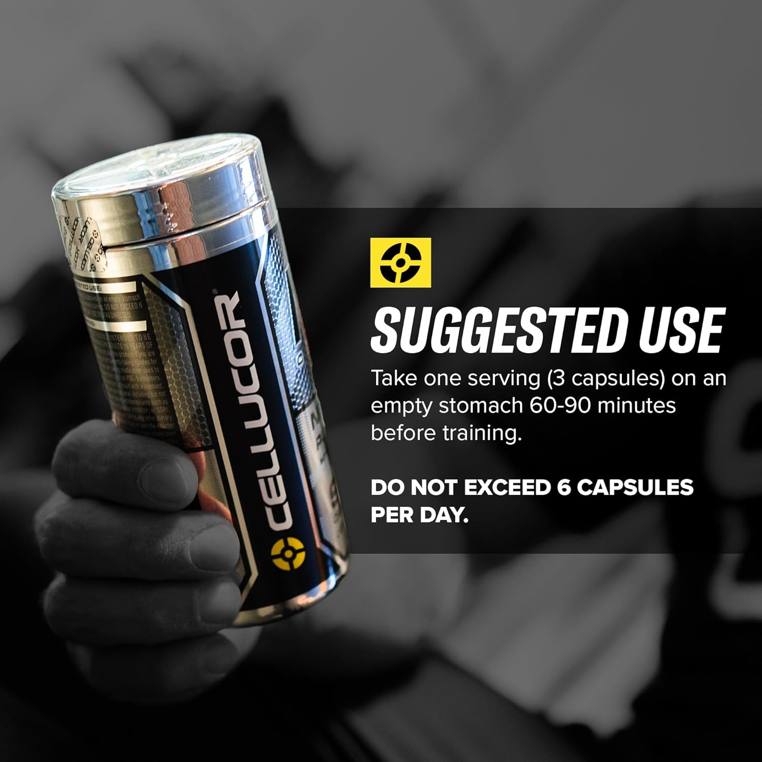 Cellucor NO3 Chrome Nitric Oxide Supplements for Muscle Pump & Blood Flow - 90 Capsules