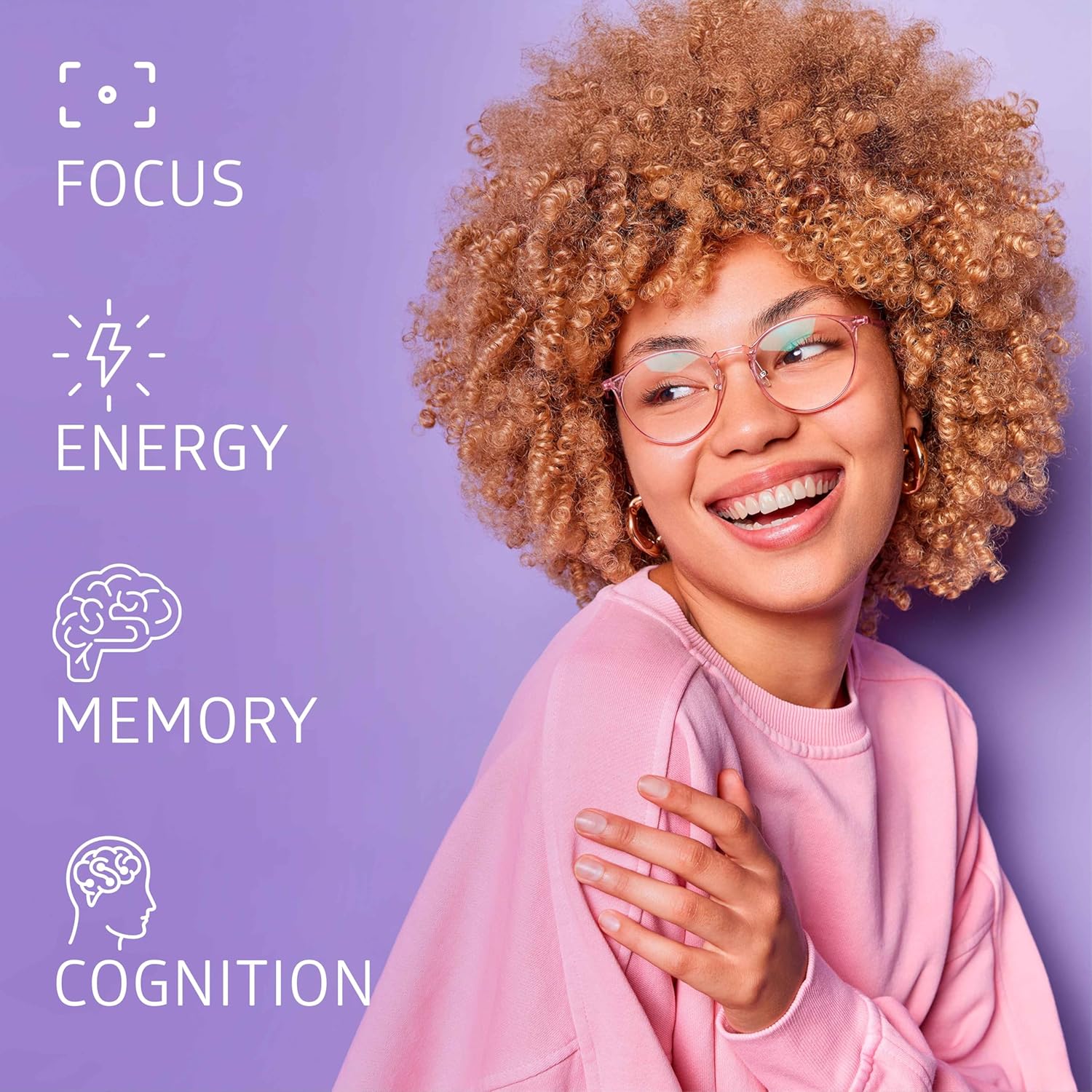 Centurion Puralor CI Brain Supplement - Memory & Focus Boost with Folate, NADH, B Vitamins - 60 Tablets for Teens & Adults