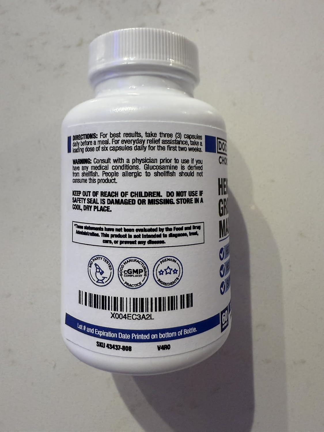 Certified Doctor-Recommended Height Growth Supplement with Clinically Tested Ingredients - 60 Capsules for Teens, Kids & Adults