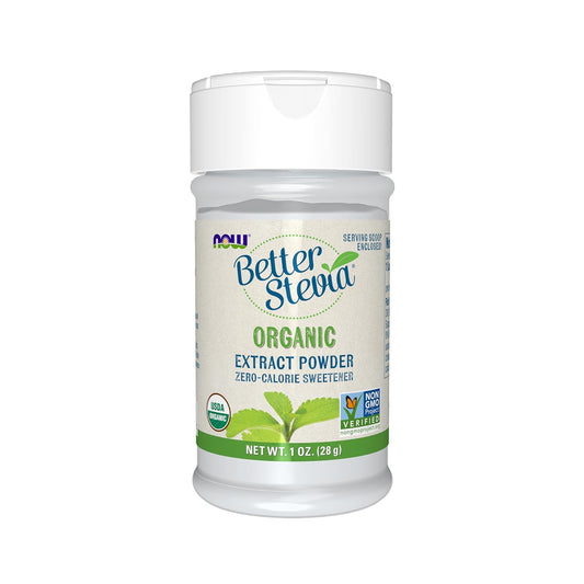 Certified Organic Better Stevia Extract Powder - Zero-Calorie Sweetener - Non-GMO - 1oz - Pack of 1