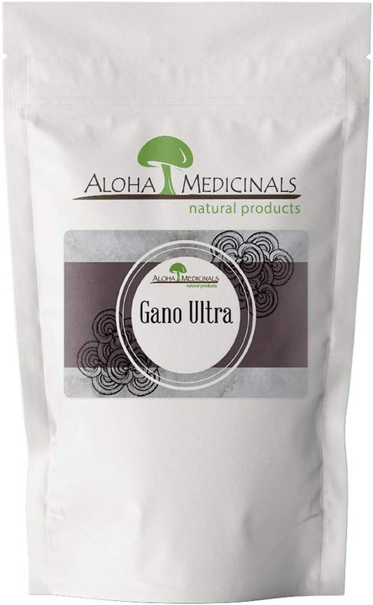 Certified Organic Gano Ultra Mushroom Supplement - 1 kg Powder Bag for Natural Health