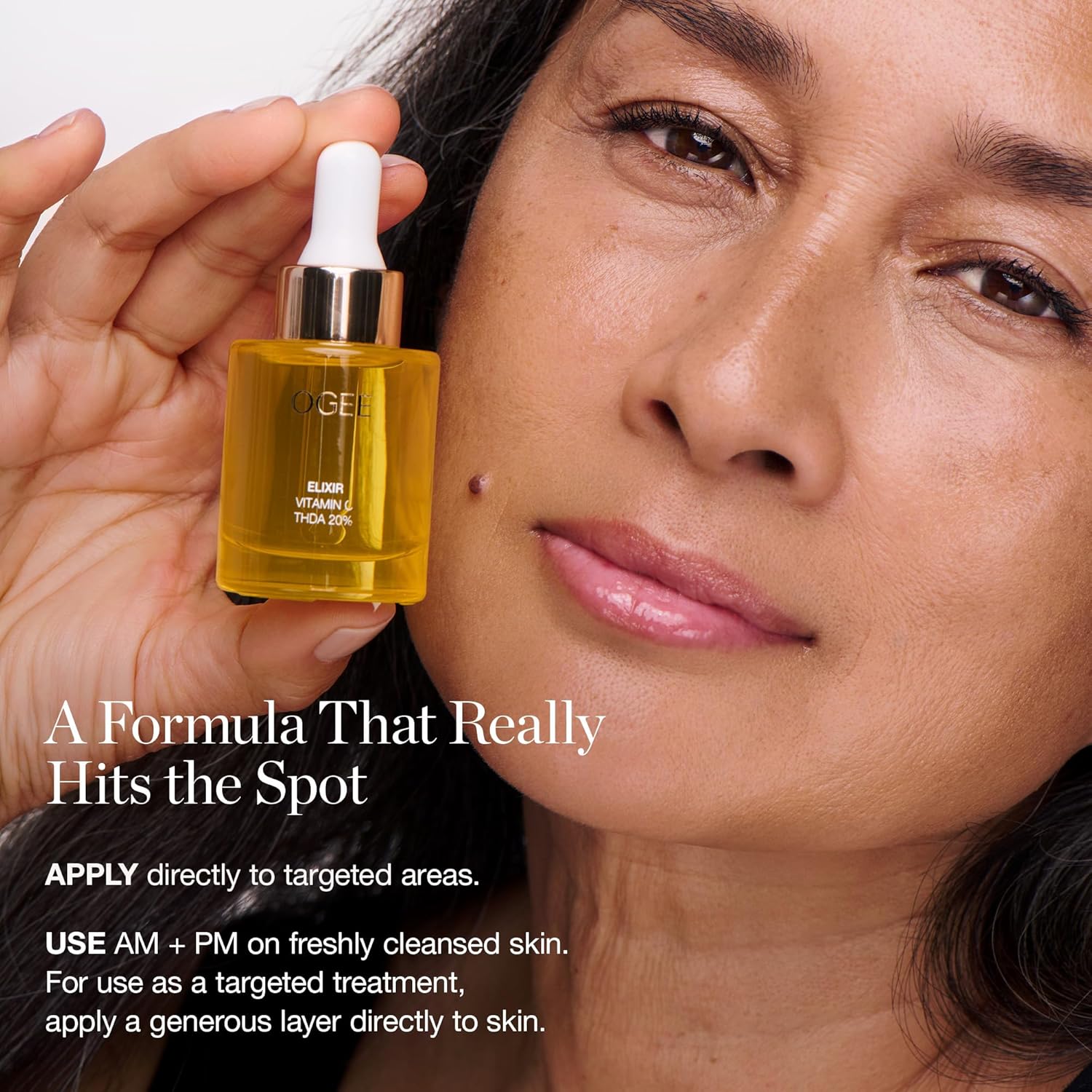 Certified Organic Ogee Vitamin C THDA 20% Elixir Face Serum - Brightening Vitamin C Serum