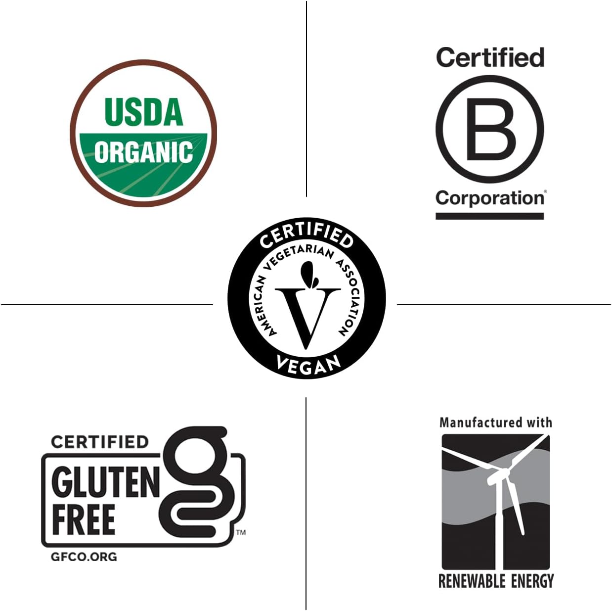 Certified Organic Realfood Organics for Men - Gluten Free & Vegan - 60 Tablets with 1,300mg Organic Fermented Whole Foods