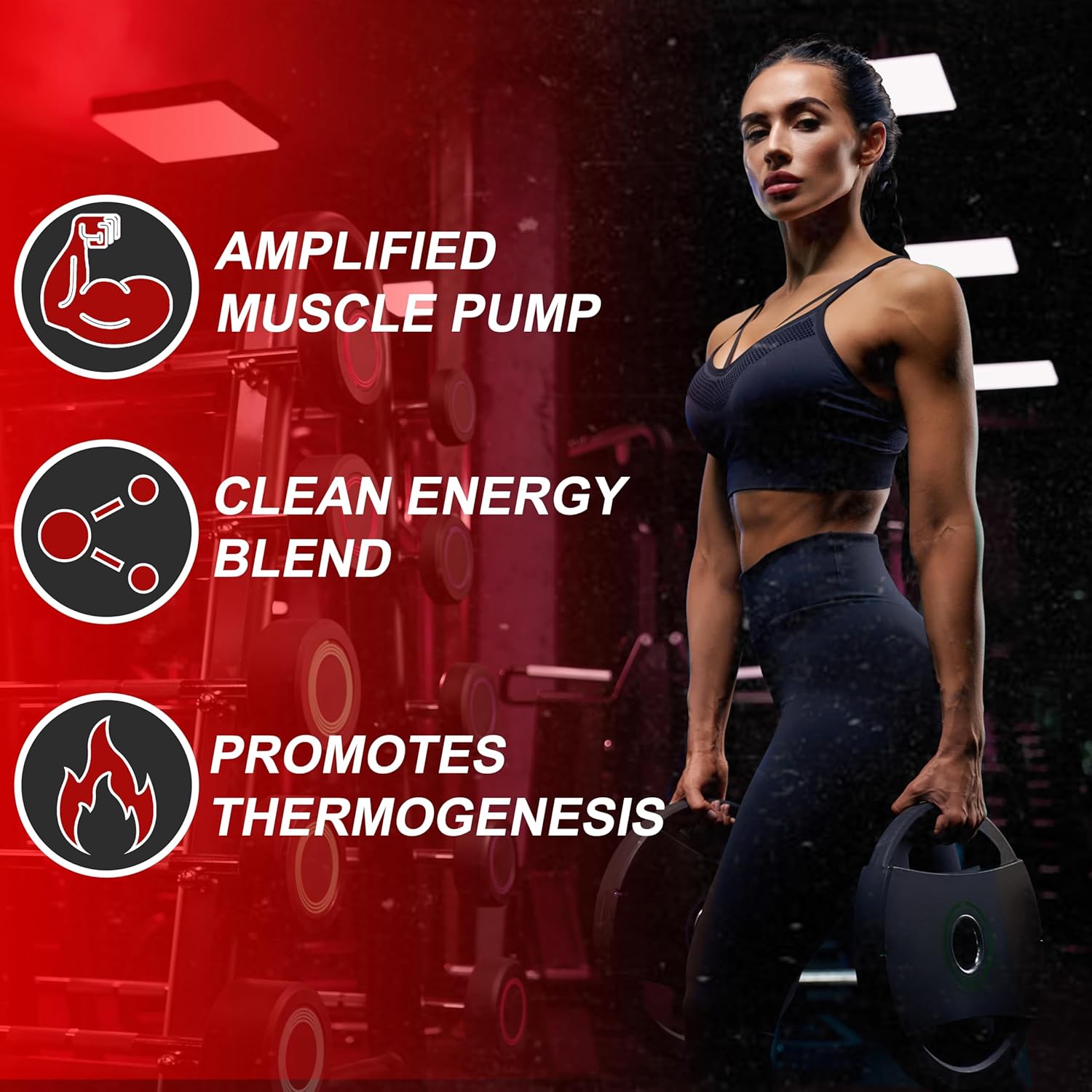 Chadfuel Fruit Punch Pre-Workout Powder 300g for Men & Women - Energy, Strength, Endurance - Caffeine, L-Citrulline, Beta-Alanine, L-Tyrosine - 30 Servings