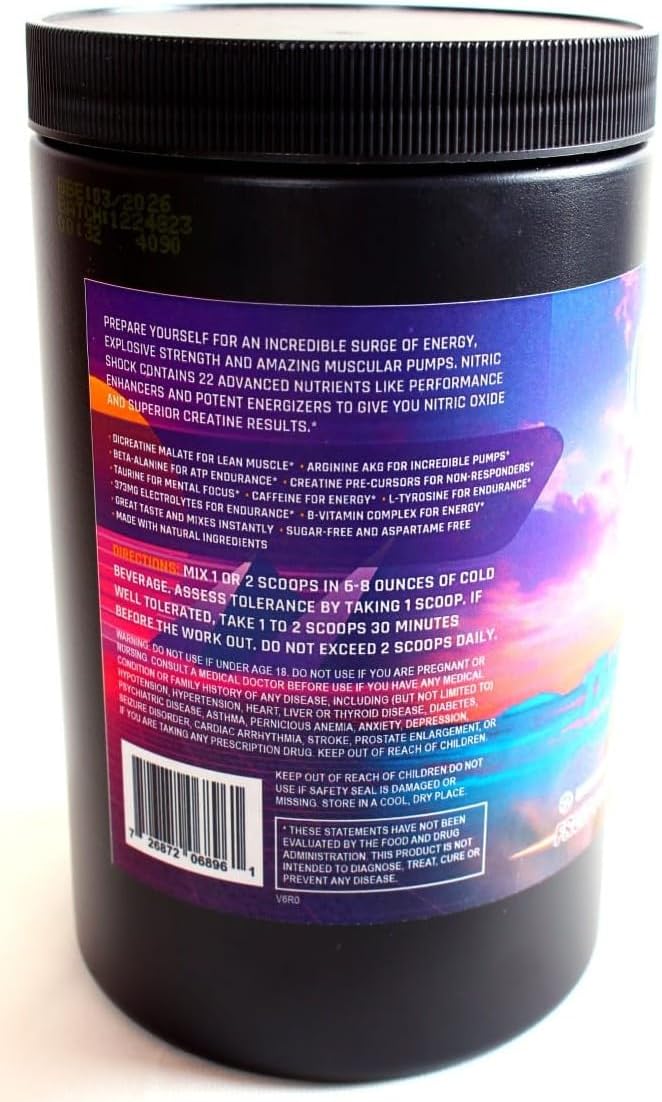 Chadfuel Fruit Punch Pre-Workout Powder 300g for Men & Women - Energy, Strength, Endurance - Caffeine, L-Citrulline, Beta-Alanine, L-Tyrosine - 30 Servings