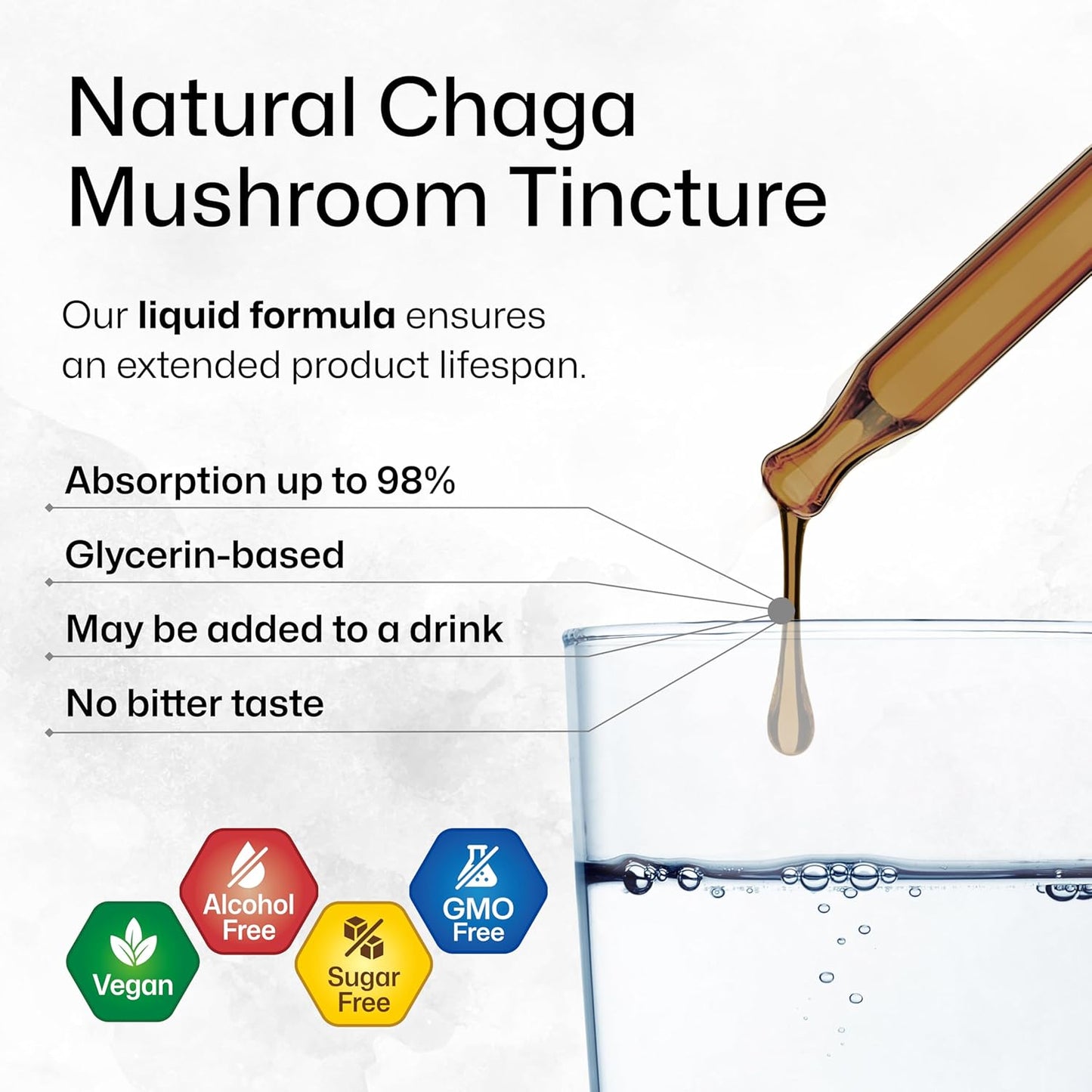 Chaga Mushroom and Turkey Tail Mushroom Tincture Bundle - 4 Fl. Oz. Each