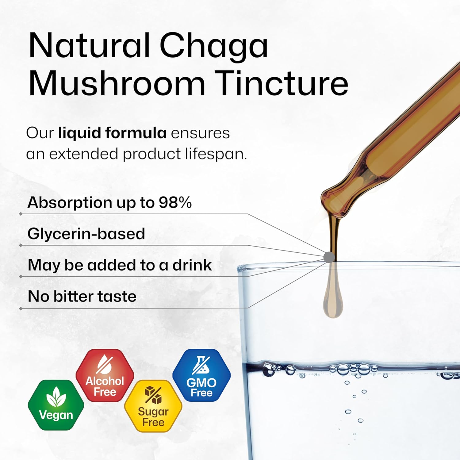 Chaga Mushroom and Turkey Tail Mushroom Tincture Bundle - 4 Fl. Oz. Each