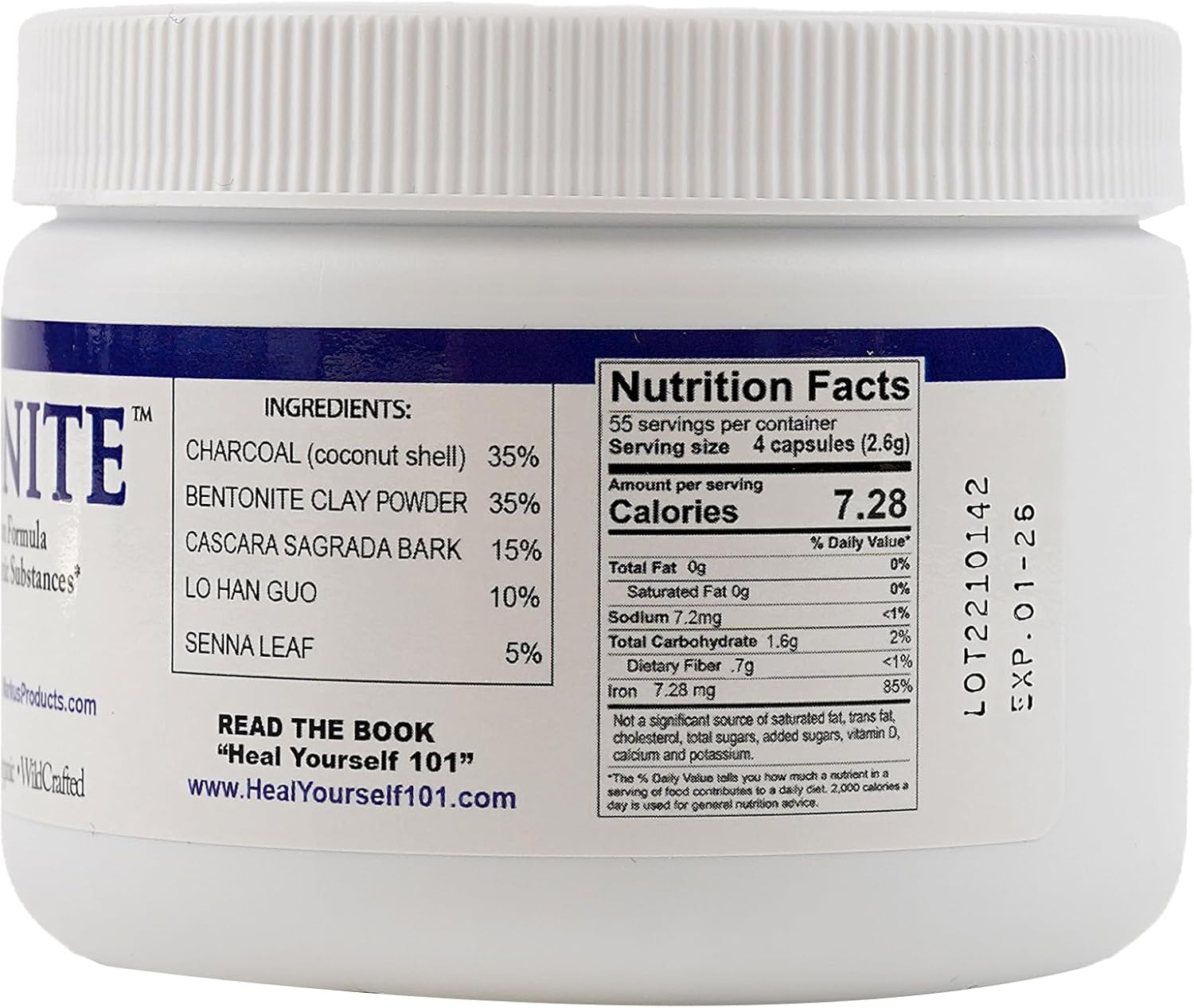 Charconite - Charcoal and Bentonite Detoxifying Mask Combo