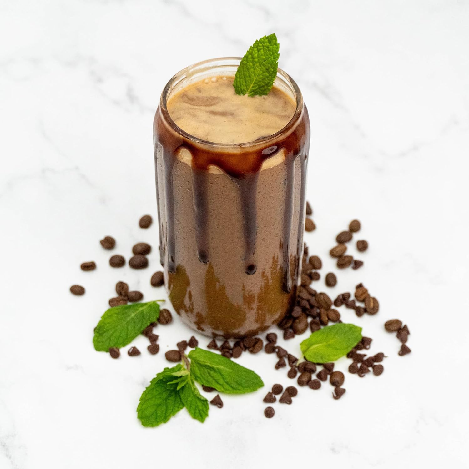 CHIKE Mocha Mint High Protein Iced Coffee - 20g Protein, 2 Shots Espresso, Low Sugar, Keto & Gluten Free - 14 Servings