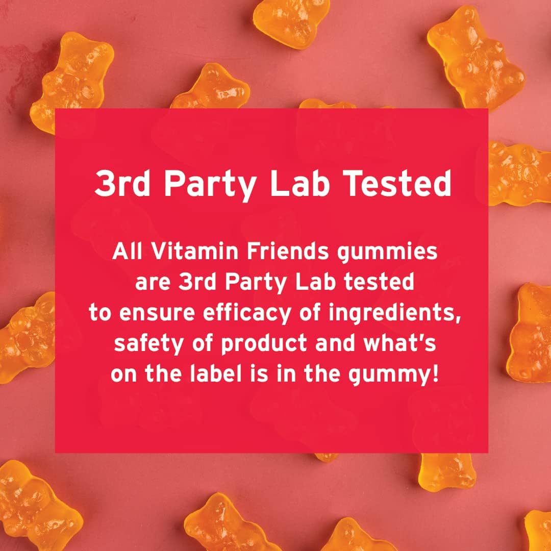 Children's Appetite Stimulant Gummies - Natural & Vegan Kids Vitamins - Orange Flavor (60 Gummies)
