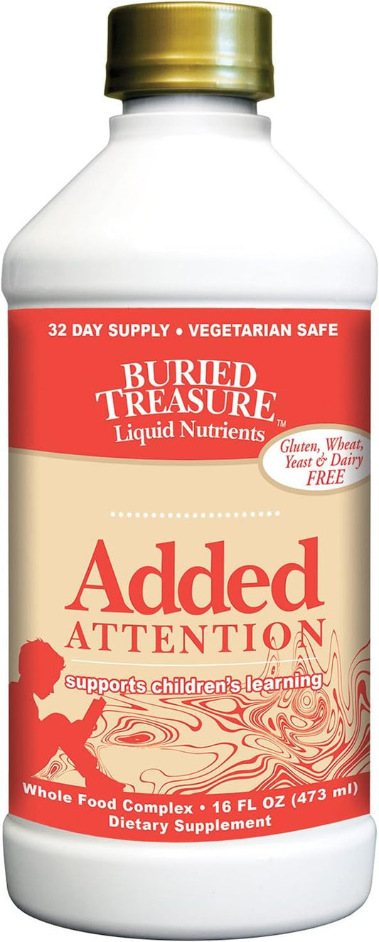 Children's Learning Support Drink - 16 oz - 3 Pack - Boosted Focus & Attention - Buried Treasure