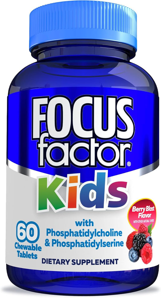 Children's Multivitamin Chewable Tablets with Neuro Nutrients - 60 Count
