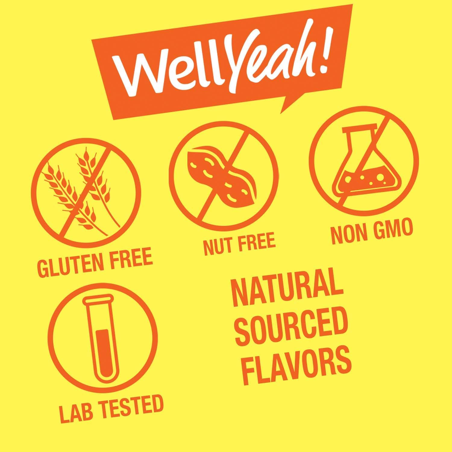 Children's WellYeah Calcium and Vitamin D3 Gummy Supplements - Supports Bone Health, Muscle Function, and Immune System - Non GMO and Gluten Free - 60 Gummies