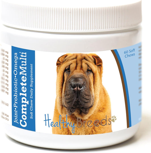 Chinese Shar Pei Multivitamin Soft Chews - 60 Count for Health & Wellness