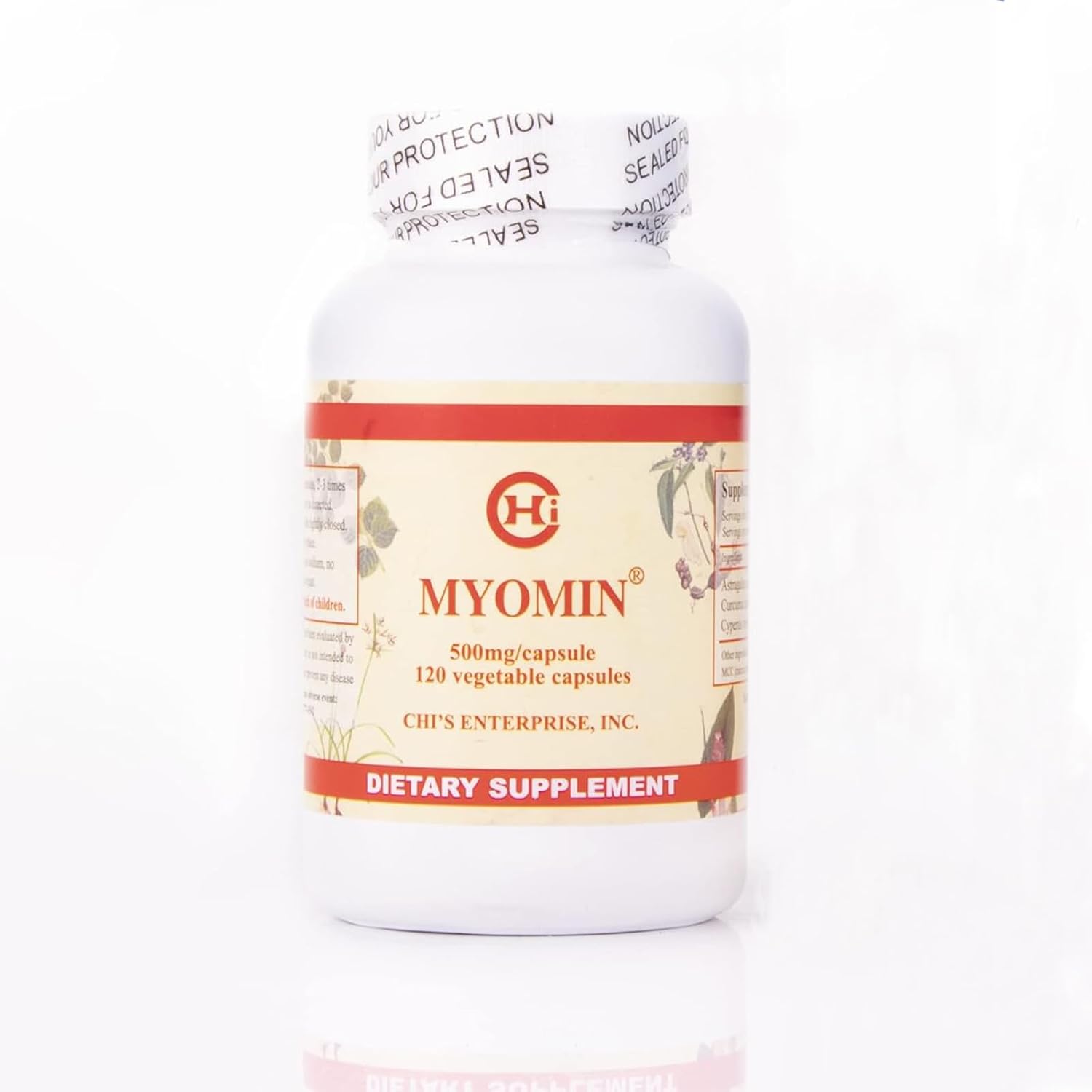 Chi's Enterprise 500mg Capsules - 120 Count