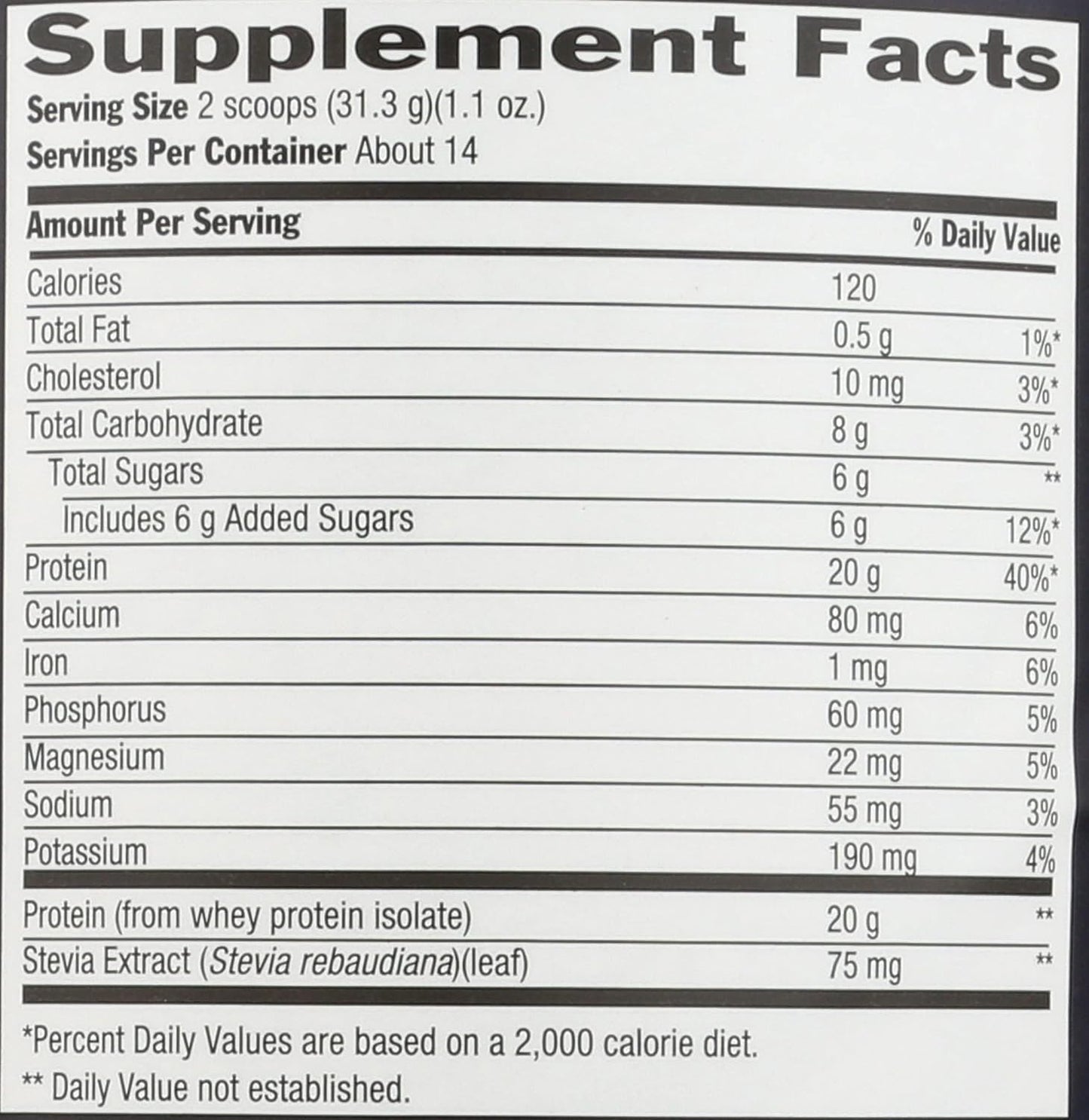 Chocolate Biochem Whey Protein Powder - 20g Protein for Muscle Support & Intense Workouts - 15.4 oz