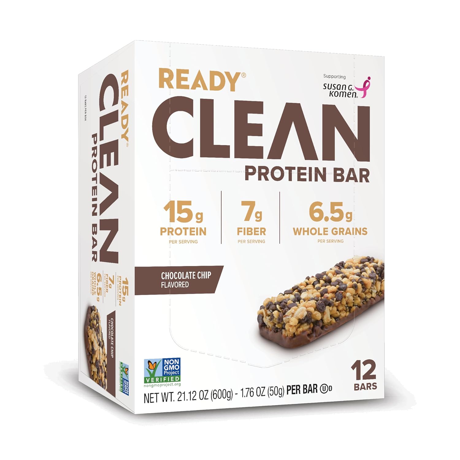 Chocolate Chip Ready Clean Protein Bar - Delicious and Nutritious Snack for On-the-Go Energy Boost